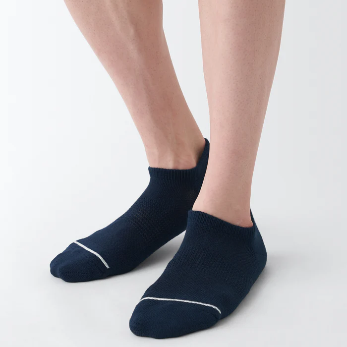 Right Angle Pile Sneaker Socks 25-29cm