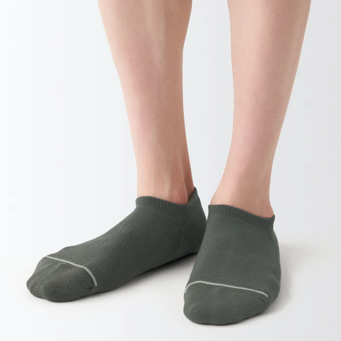 Right Angle Pile Sneaker-In Socks 23-30cm