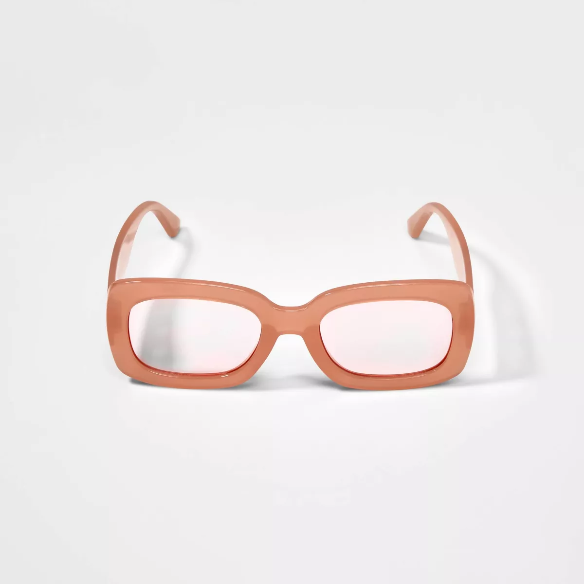 Girls' Daisy Print Rectangle Sunglasses