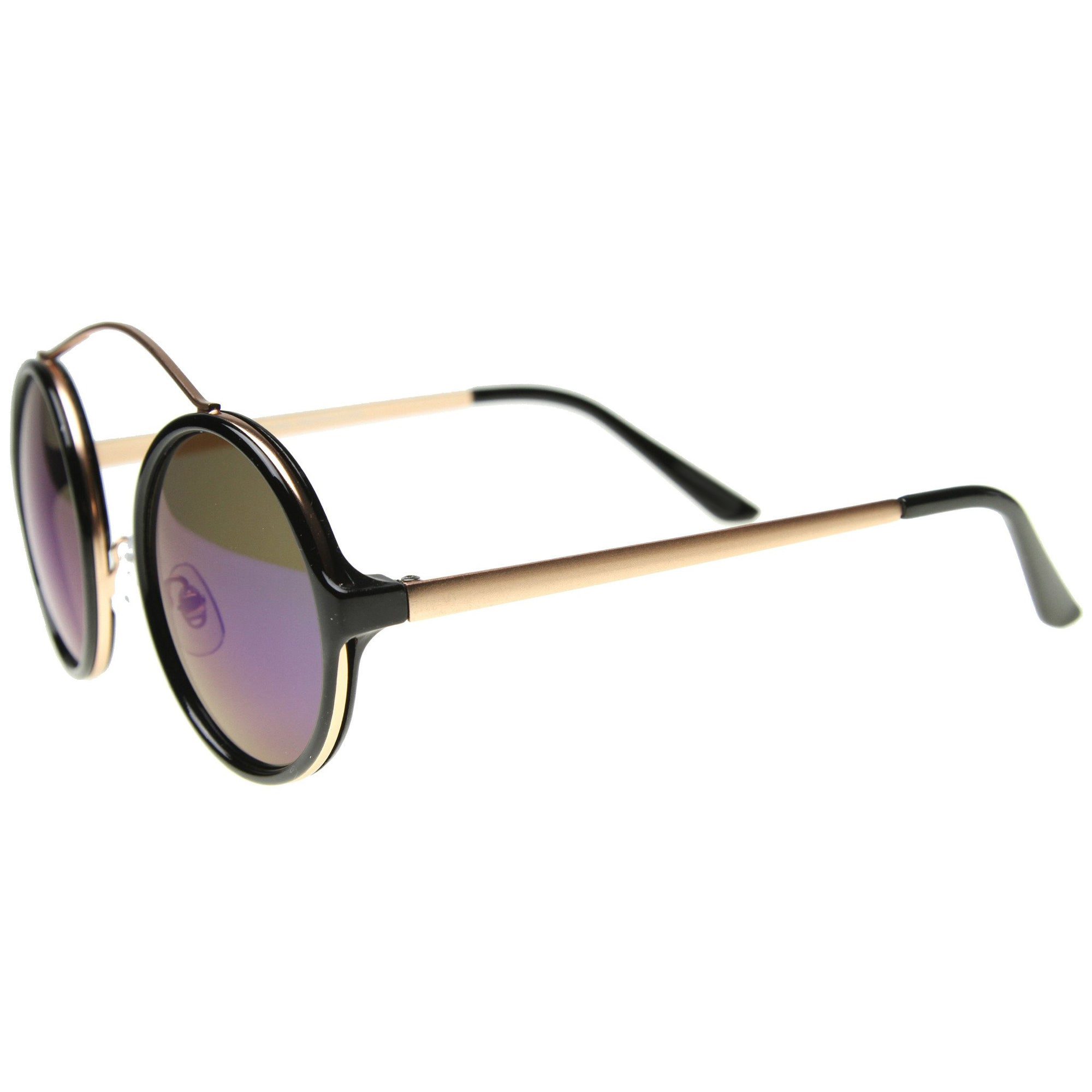 Reefton Matte Black Blue Mirror Polarized Glass