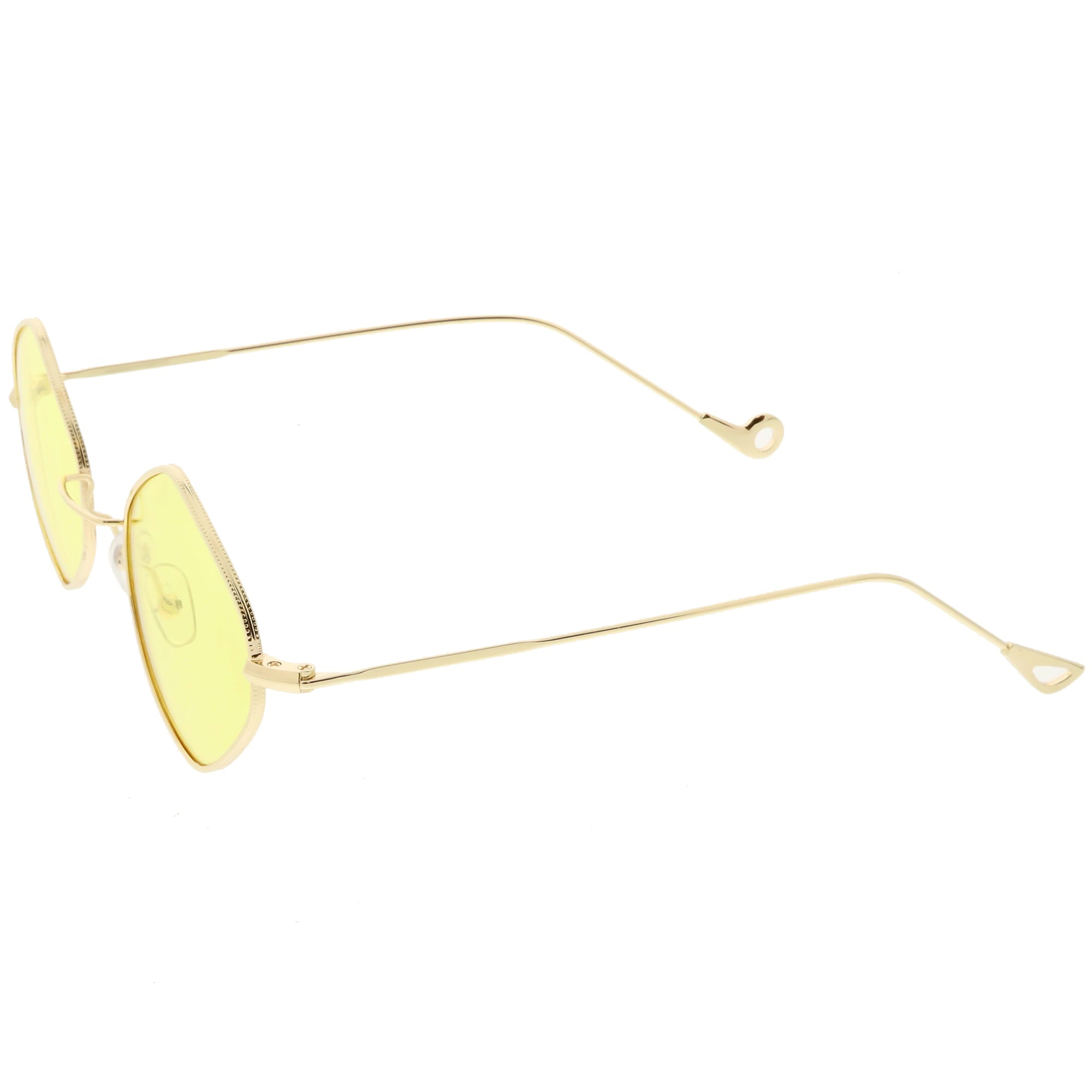 Premium Trending Retro 1990's Diamond Color Tone Lens Sunglasses
